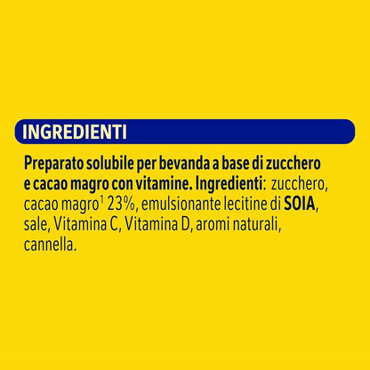 Nestlé Nesquik Solubile in Polvere per Latte - Formato 800 gr per Famiglia