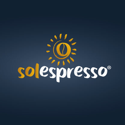 Solespresso Caffè in Grani - Busta da 1kg (Miscela Torrefatta) Intensa e Cremosa