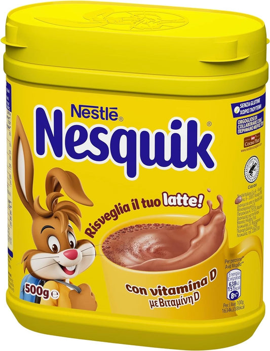 Nestlé Nesquik Solubile 500 gr in Polvere per Latte - Barattolo