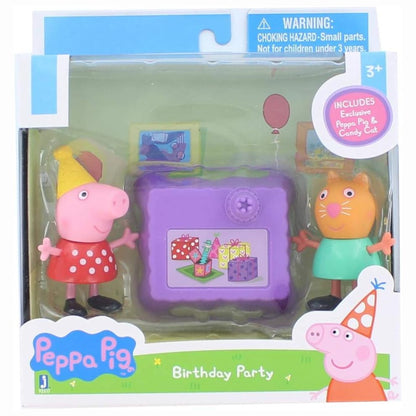 Peppa Pig Birthday Party Set Personaggi con Accessori