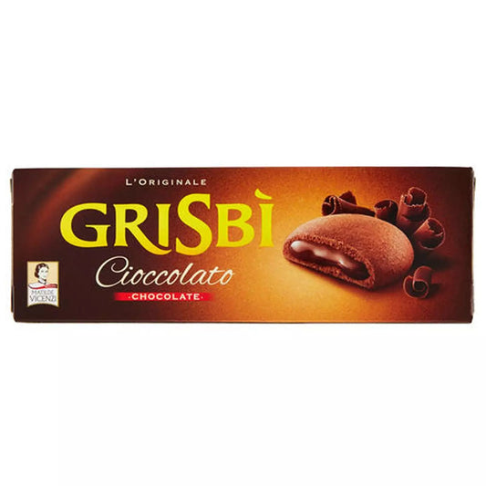 Grisbì Matilde Vicenzi - Biscotti Farciti al Cioccolato (Confezione 150g)
