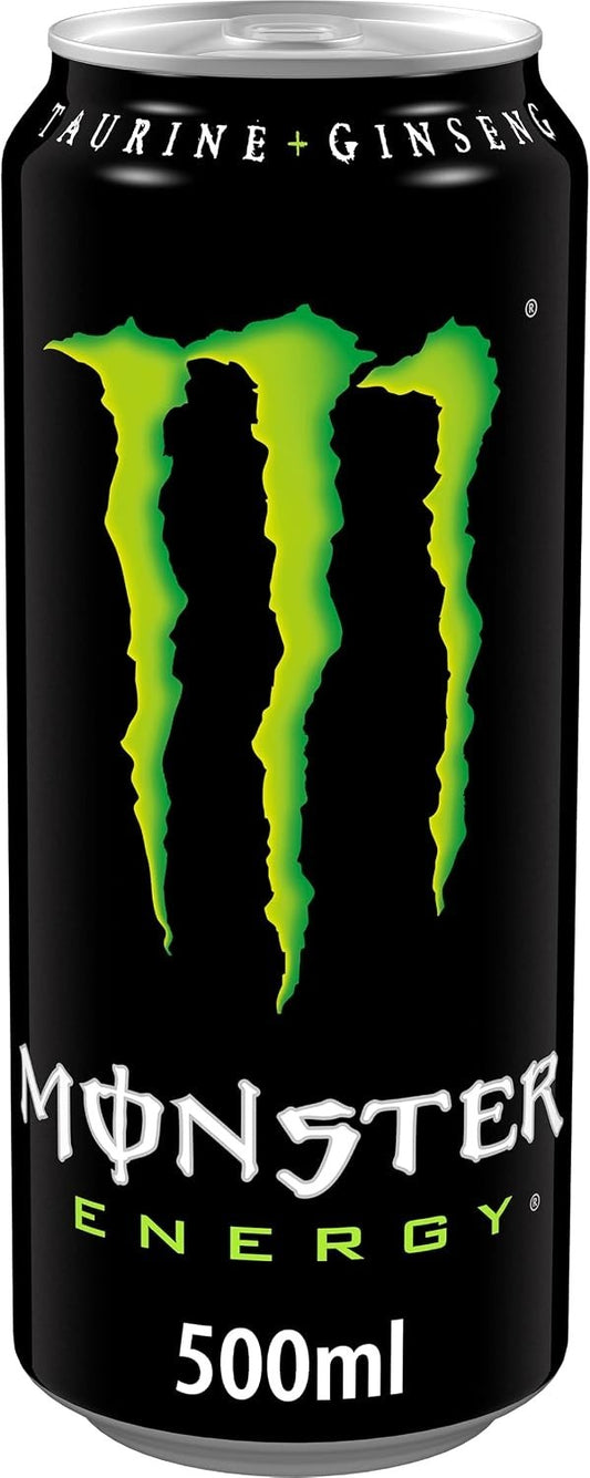 Monster Energy - Original Green Energy Drink con Taurina e Ginseng 5 Lattine