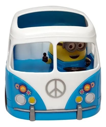 Minions - Campervan Hippie Veicolo con Personaggio (Cattivissimo Me) Macchina