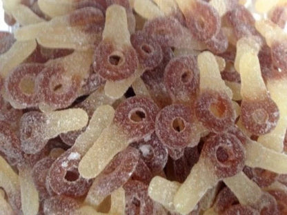Caramelle Gommose a Forma di Chiave 1 kg Coca Cola - Caramelle Frizzanti Girelle e Chiavi Zuccherate