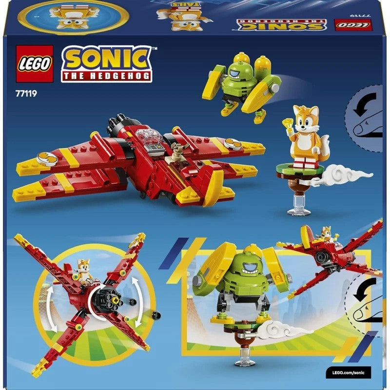 LEGO Sonic the Hedgehog - Il Biplano Tornado di Tails (Set 77119 - 310 Pezzi)