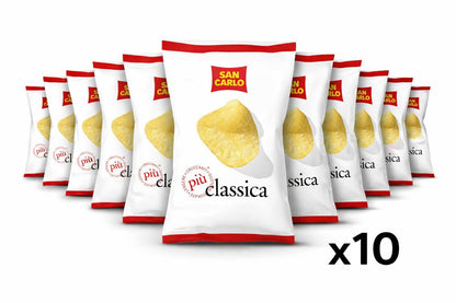 San Carlo Classica 10 Confezioni 50g Patatine