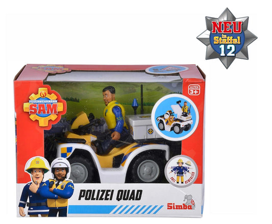 Sam Polizei Motorrad Moto Polizia Sam il Pompiere - Simba