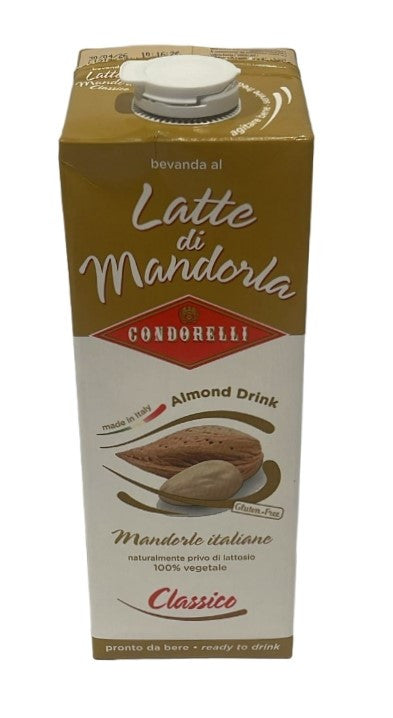 Latte di Mandorla Condorelli Almond Drink 1 Litro 100% Vegetale