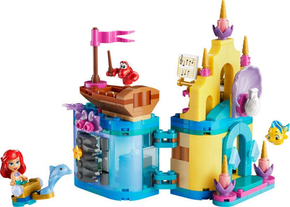 LEGO Disney Princess 43285 - Il Mini Palazzo Magico di Ariel 179 pz Costruzioni