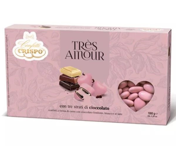 CONFETTI Crispo TRES AMOUR ROSA