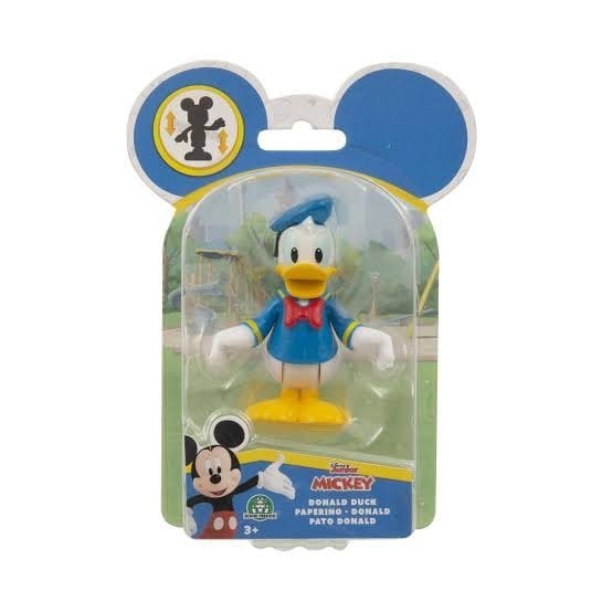 Disney Junior Mickey - Action Figure Paperino (Donald Duck Snodabile) Movimenti