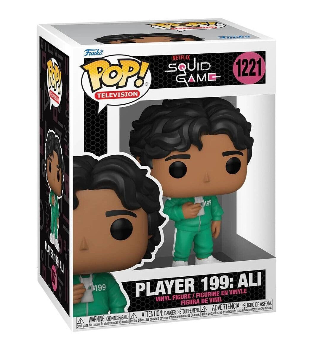 FUNKO POP SQUID GAME 1221 PLAYER 199 ALI Action Figure Giocattolo Originale