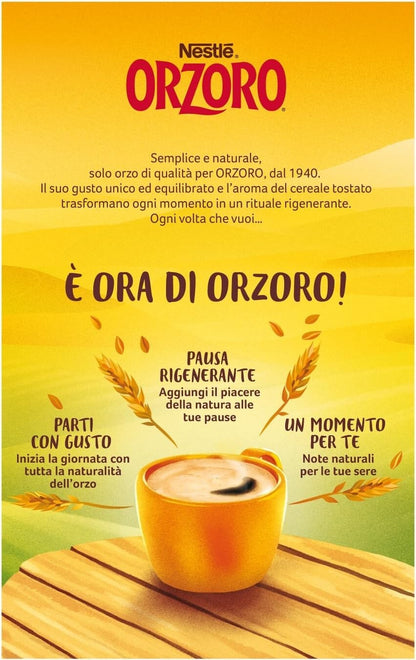 Nestlé Orzoro Orzo Solubile - Barattolo da 200g (100% Naturale)