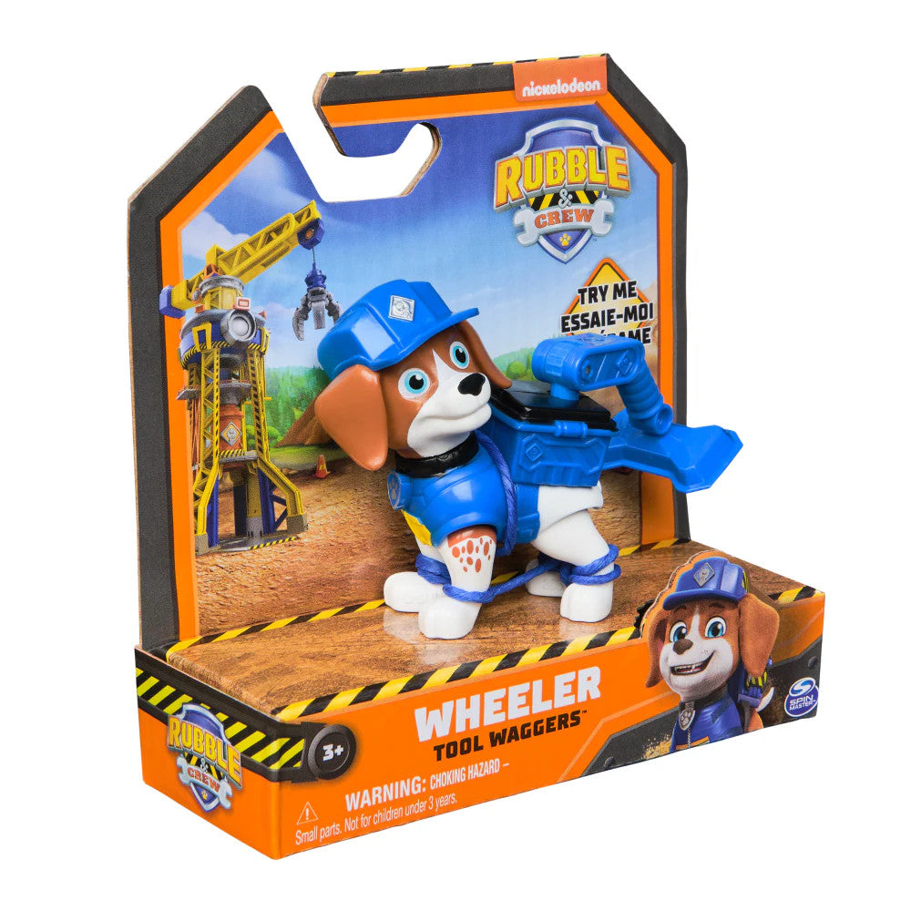 Rubble & Crew Wheeler Tool Waggers - Action Figure Spin Master