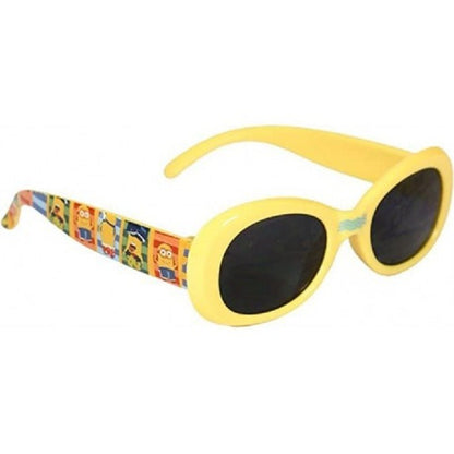 Minions - Occhiali da Sole per Bambini a Tema Giallo con Aste Decorative