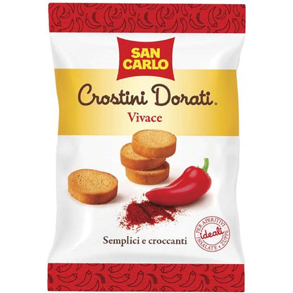San Carlo Crostini Dorati Vivace - Confezione Scorta 10 Pezzi