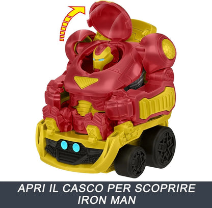 Hot Wheels RacerVerse Marvel Hulkbuster Hauler - Camion Trasportatore Mattel