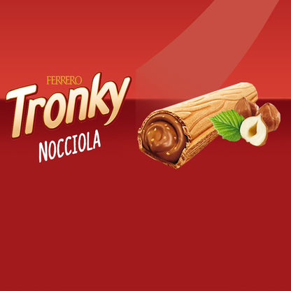 Ferrero Tronky Nocciola - Croccante Wafer Ripieno di Crema alla Nocciola