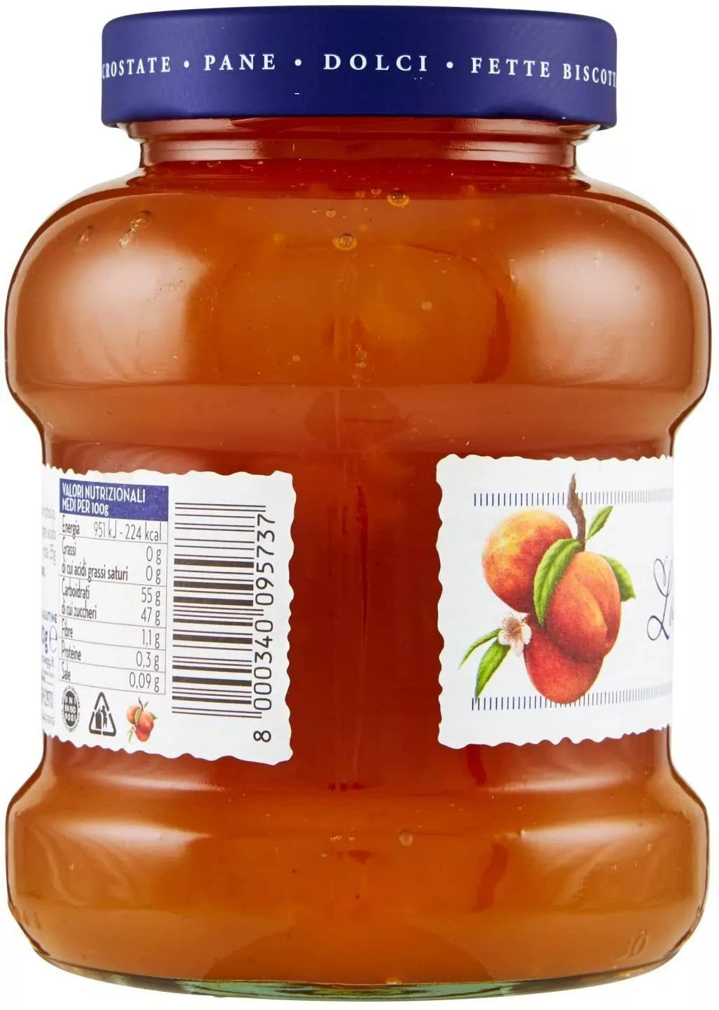 Zuegg La Pasticcera Pesche – Confettura Professionale 700 g