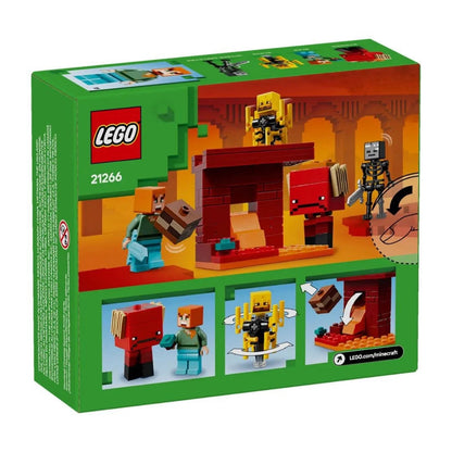 LEGO Minecraft 21266 - La Battaglia nella Lava del Nether 99 pz The Nether Lava