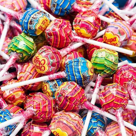 Chupa Chups The Best Of - Busta 10 Lollipops con Lecca Lecca Gusti Assortiti