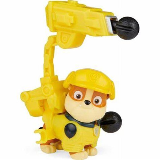 Paw Patrol The Movie Rubble Action Figure con Accessori - Spin Master