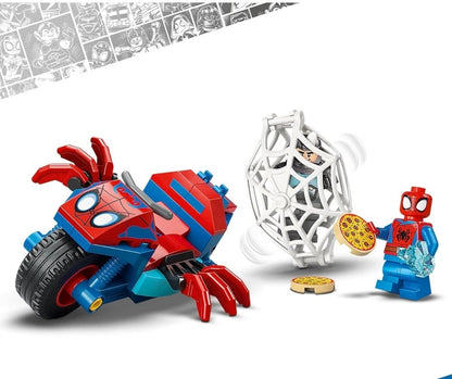 LEGO La Moto di Spidey contro Rhino set 11206 Marvel Spidey e i suoi amici 61 pz