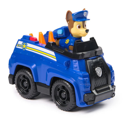 Paw Patrol Chase Patrol Cruiser - Veicolo con Personaggio Spin Master