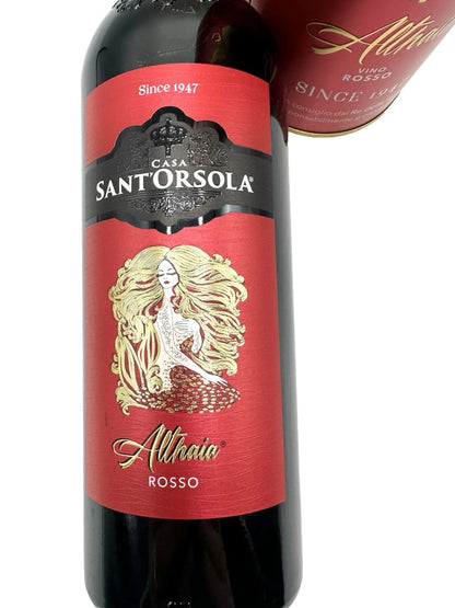 Casa Sant'Orsola Althaia - Vino Rosso in Elegante Astuccio di Latta Rosso