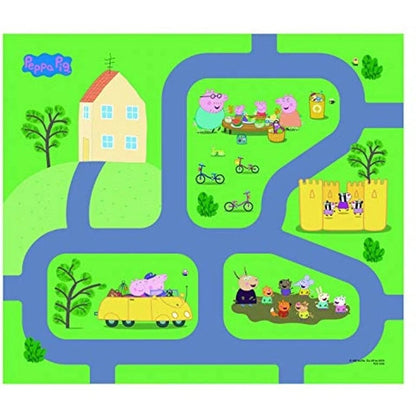 Peppa Pig Megamat Tappeto da Gioco con Veicolo