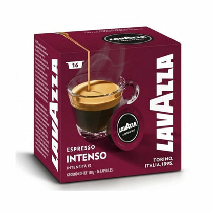Lavazza Capsule A Modo Mio Espresso Intenso - Confezione da 16 Capsule (120g)