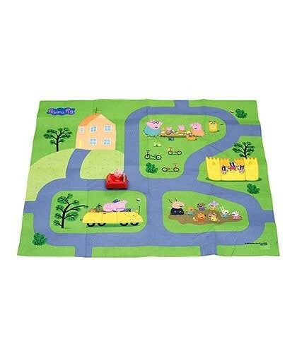 Peppa Pig Megamat Tappeto da Gioco con Veicolo