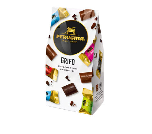 NERO PERUGINA GRIFO assortito Sacchetto 150 gr Cioccolato Luisa Fondente 70 %
