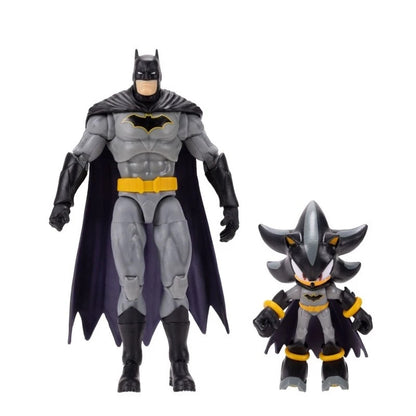 Sonic the Hedgehog e DC - Action Figure Pack Batman e Shadow - Jakks