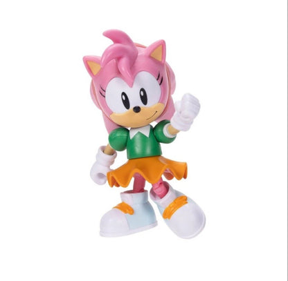 Sonic The Hedgehog Mini Figure & 2 Collector Cards - Amy Rose