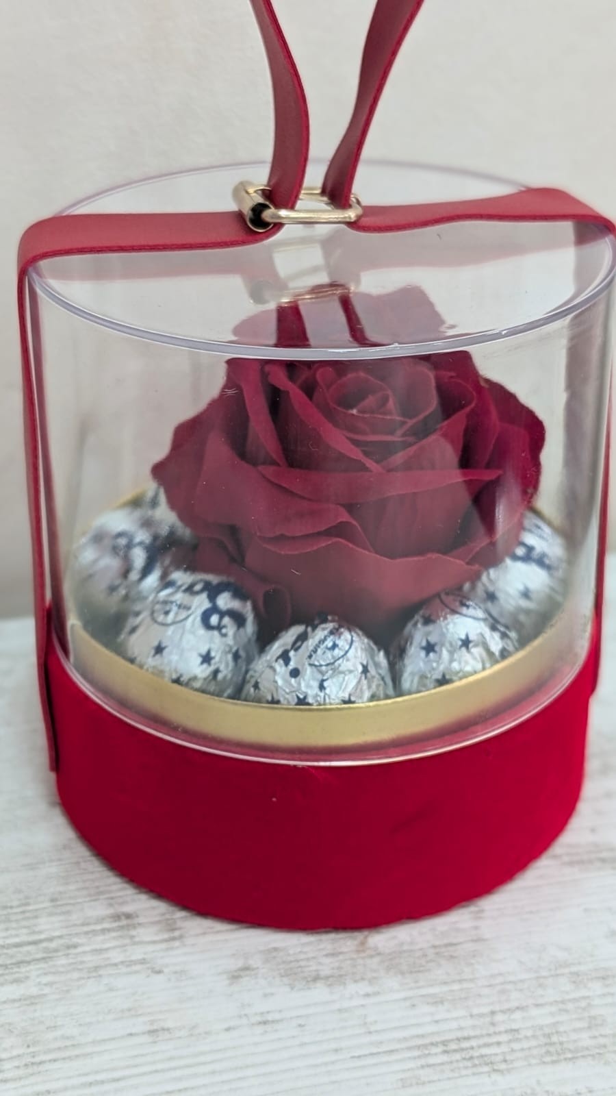 ROSA Grande Velluto con Cioccolatini