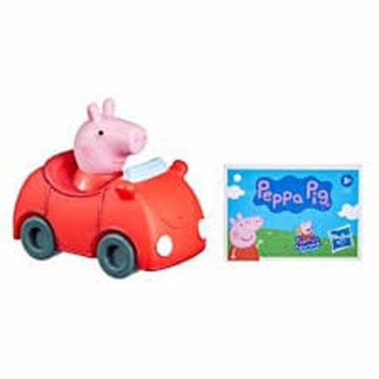 Peppa Pig - Veicolo Giocattolo con Personaggio (Auto Rossa Hasbro)