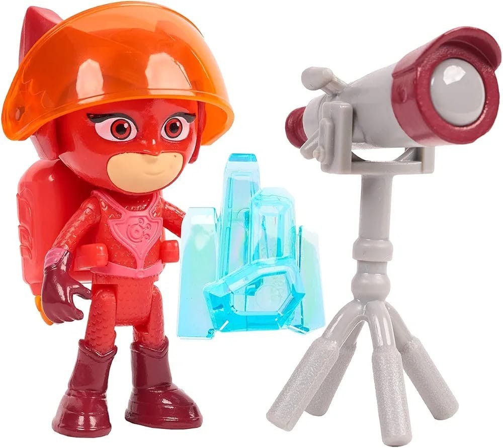 PJ Masks - Set Personaggio Eulette con Accessori Luminosi e Interattivi Pjmask