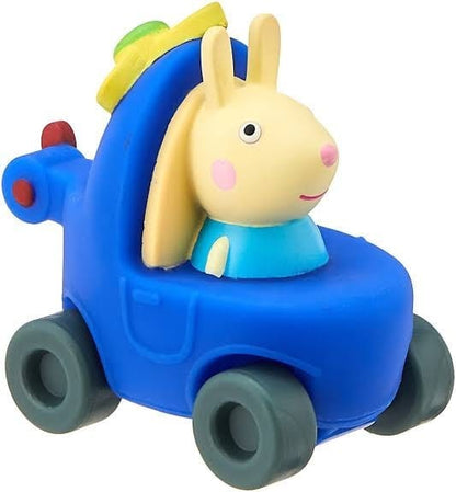 Peppa Pig - Veicolo Giocattolo con Personaggio Re Rebecca (Auto Blu Hasbro)