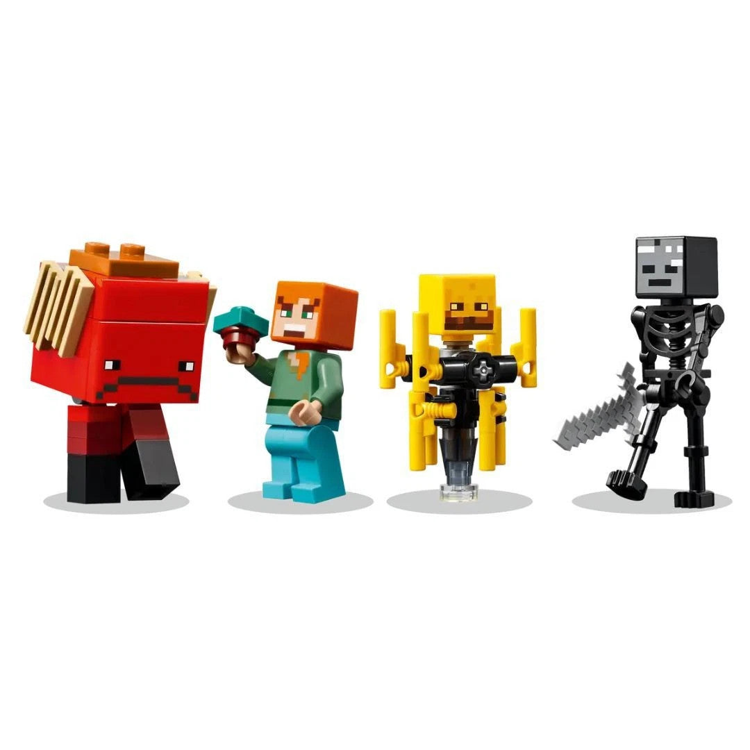 LEGO Minecraft 21266 - La Battaglia nella Lava del Nether 99 pz The Nether Lava