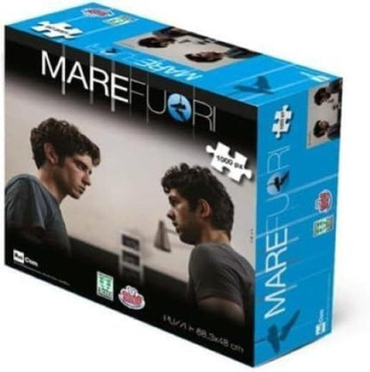 Puzzle MARE FUORI Carmine e Filippo 1000 pezzi Grandi Giochi Preziosi Serie Tv