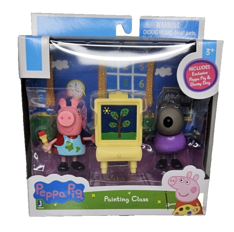 Peppa Pig Painting Class Set Personaggi con Accessori