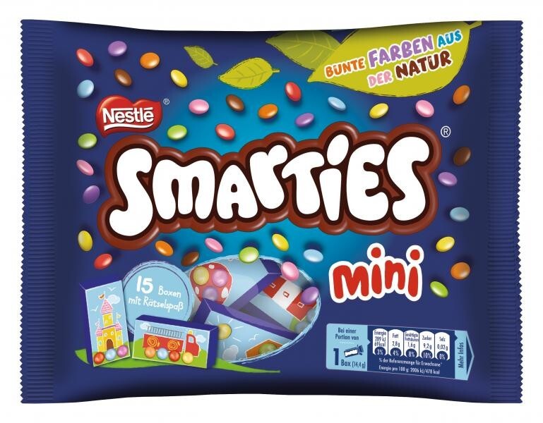 Smarties Mini Nestlè in Monoporzioni