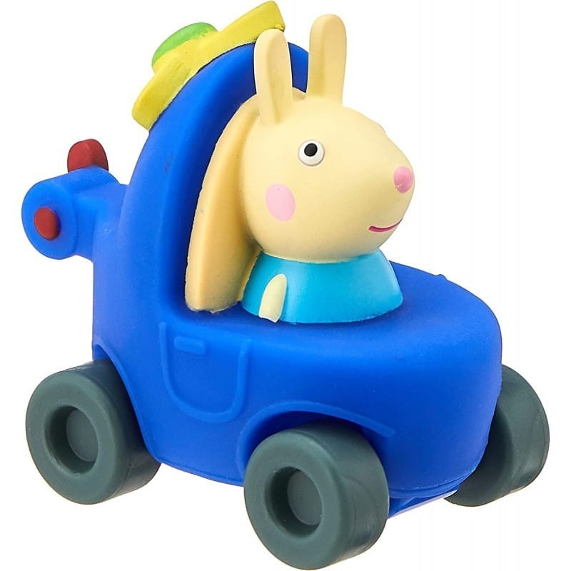 Peppa Pig - Veicolo Giocattolo con Personaggio Re Rebecca (Auto Blu Hasbro)