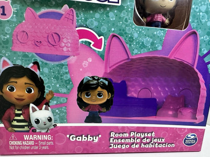 Gabby's Dollhouse - Gabby Room Playset con Personaggio e Accessori