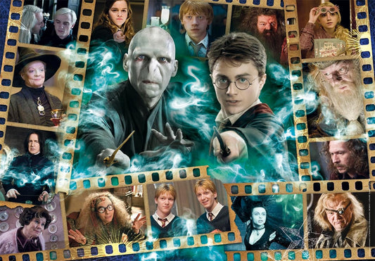 Puzzle Clementoni 1000 Pezzi Harry Potter con Poster Incluso - 70x50 cm