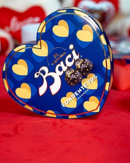 Baci Perugina - Scatola Regalo Cuore Cioccolato Fondente 70% (Edizione Speciale)