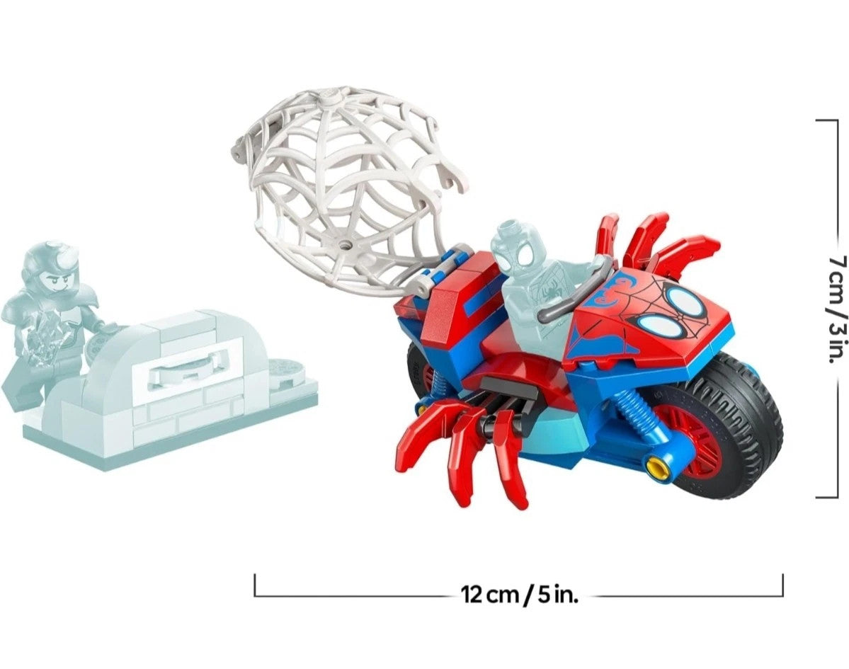 LEGO La Moto di Spidey contro Rhino set 11206 Marvel Spidey e i suoi amici 61 pz