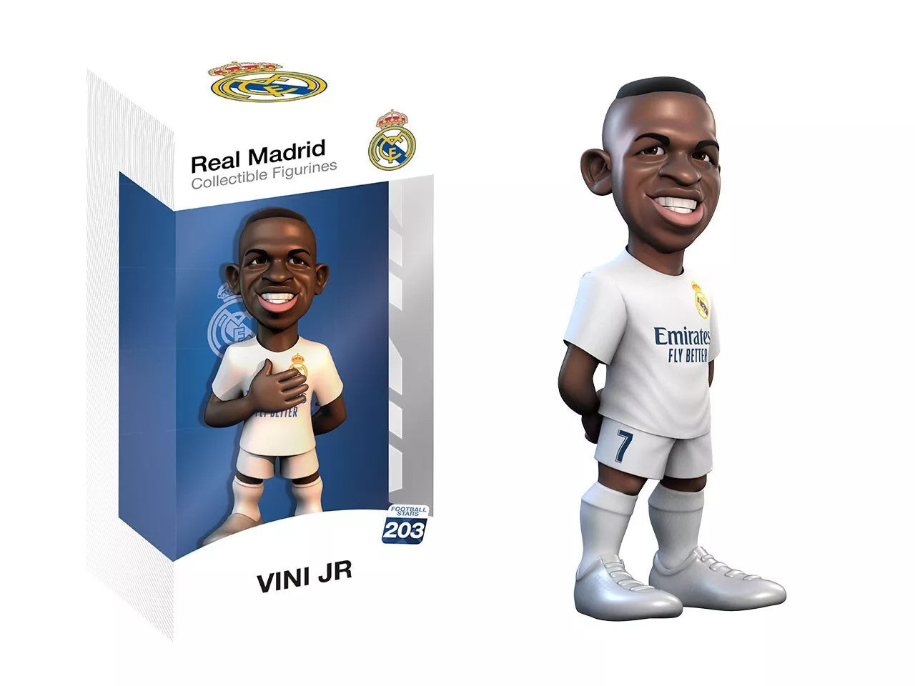 VINICIUS Vini JR Real Madrid Minix Action Figure Figurines Calcio Sport