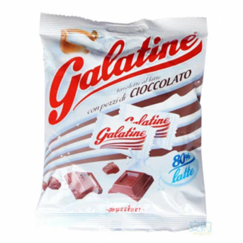 Galatine Latte con Pezzi di Cioccolato - Busta 115 gr Latte al Cioccolato